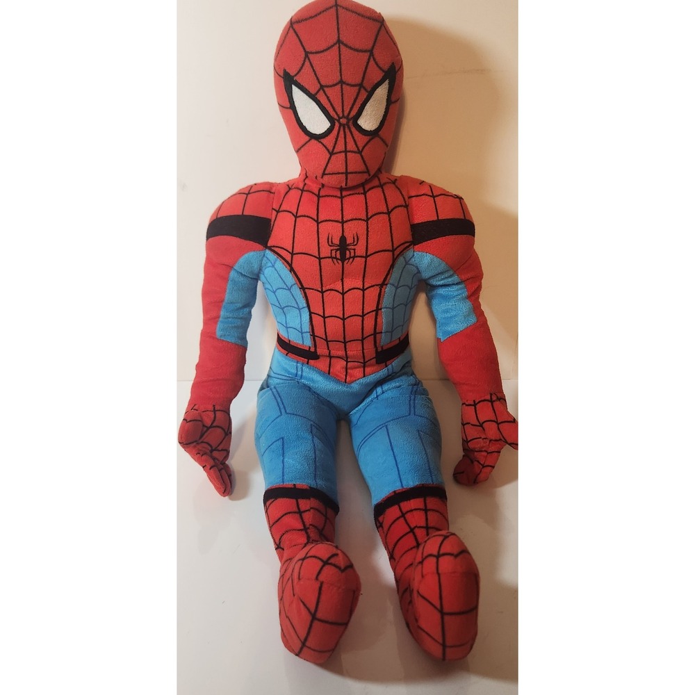 Marvel Spider-Man Plush 24 Inch Stuffed Superhero Figure Red Blue‎ Toy